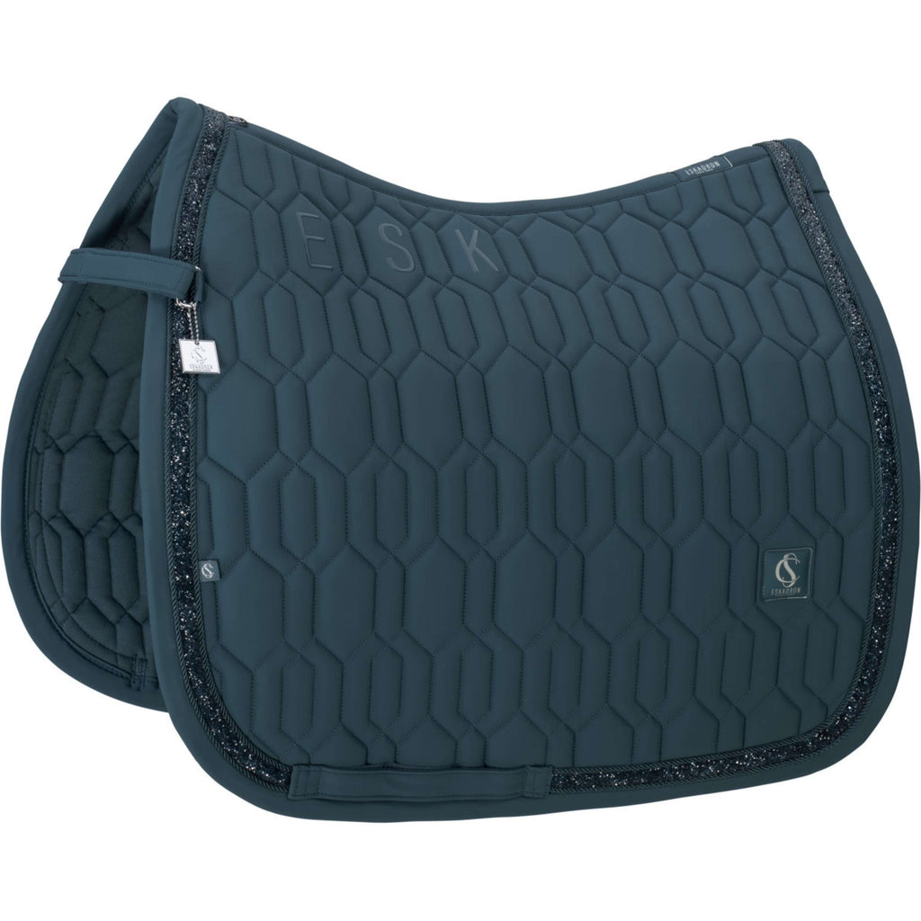 Eskadron Schabracke Classic Sports Softshell Jewel Dressur Ocean