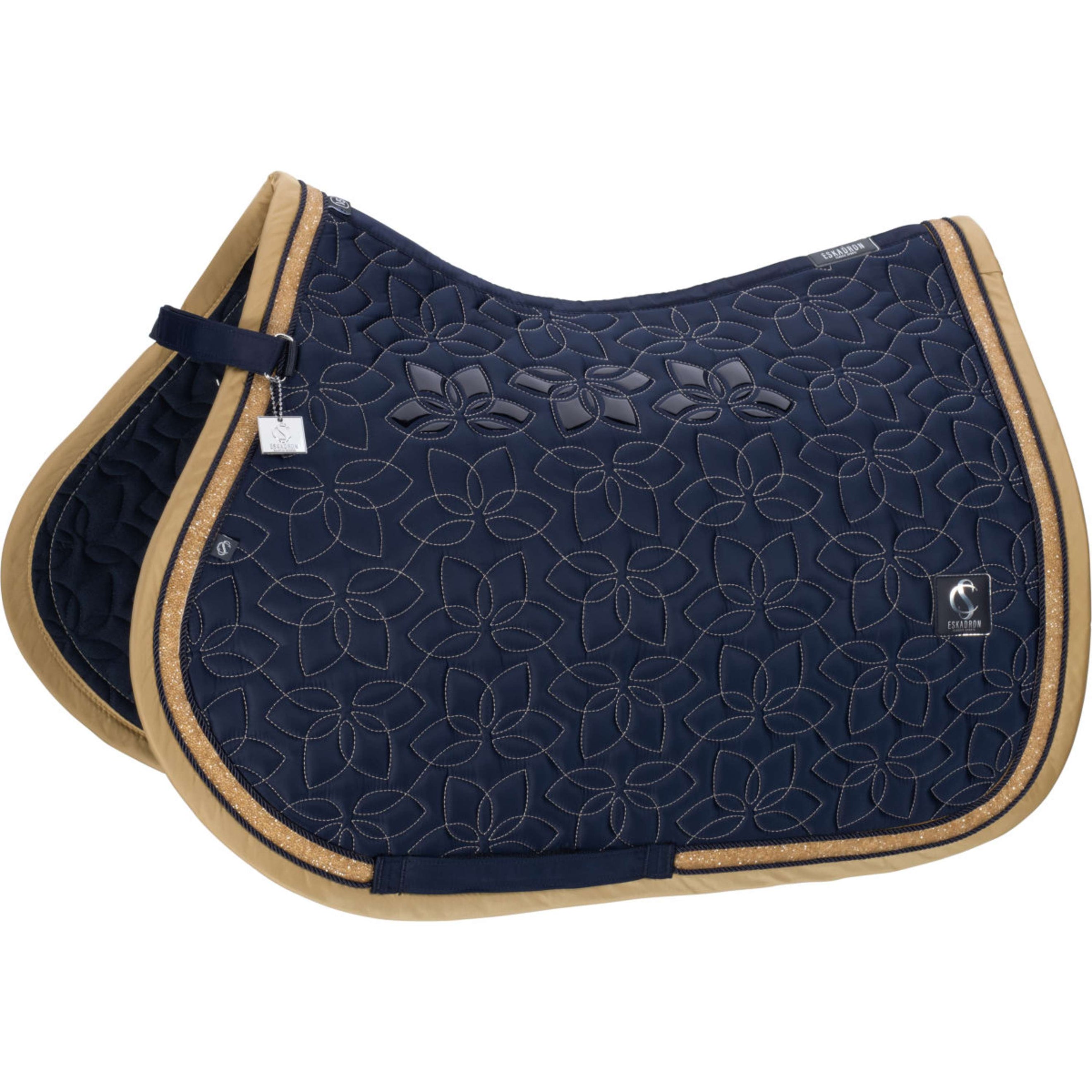 Eskadron Schabracke Classic Sports Glossy Jewel Contrast Vielseitigkeit Navy
