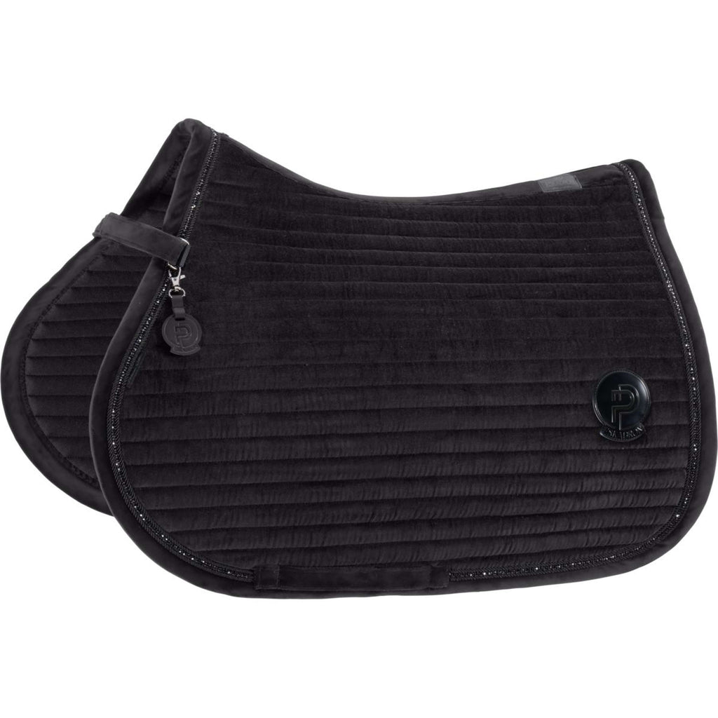 Eskadron Schabracke Platinum '26 Velvet Crystal Vielseitigkeit Schwarz