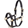 Eskadron Halfter Heritage Faux Leather Double Pin Schwarz