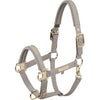 Eskadron Halfter Heritage Faux Leather Double Pin Ash