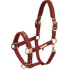 Eskadron Halfter Heritage Faux Leather Double Pin Merlot