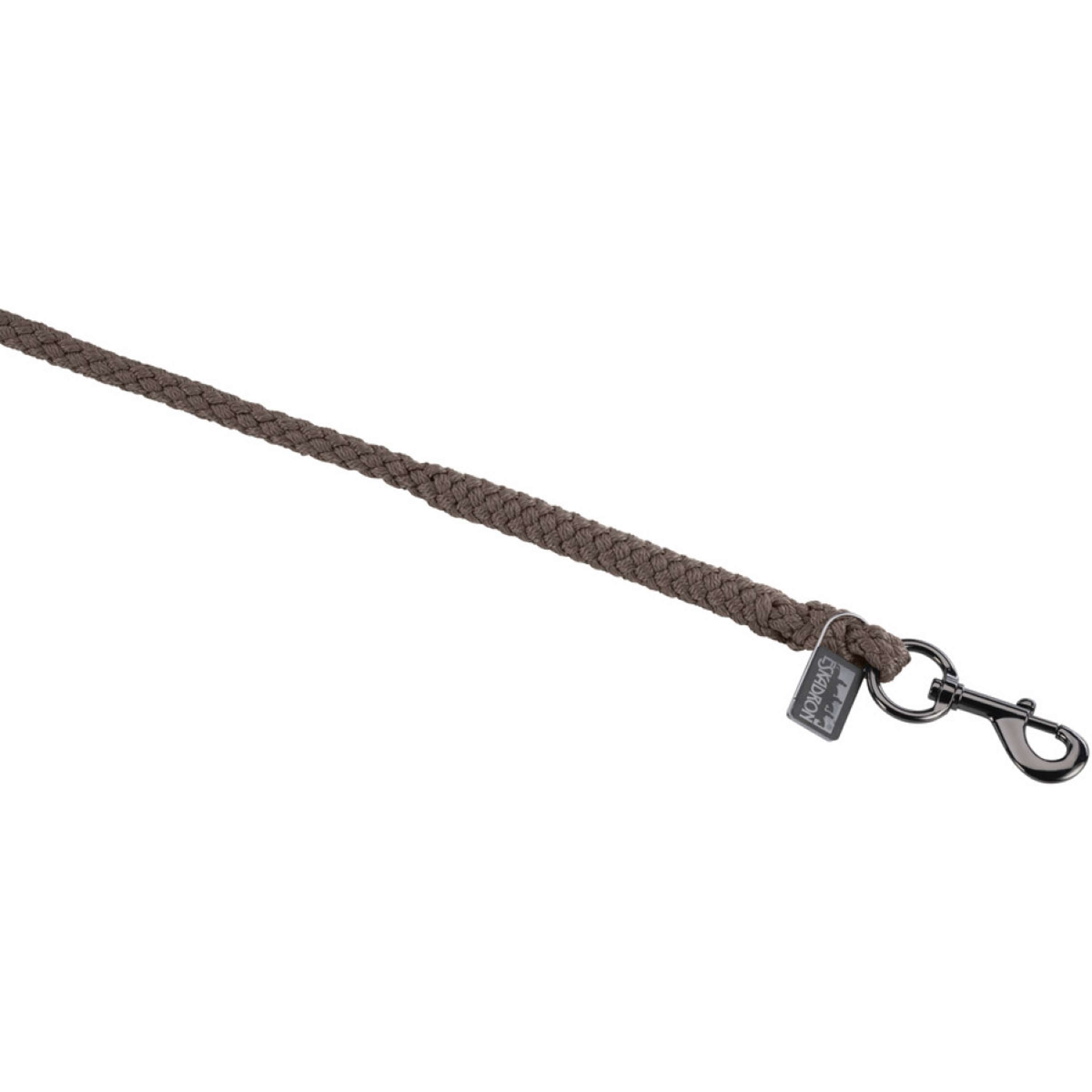 Eskadron Führstrick Dynamics mit Karabinerhaken Powdertaupe