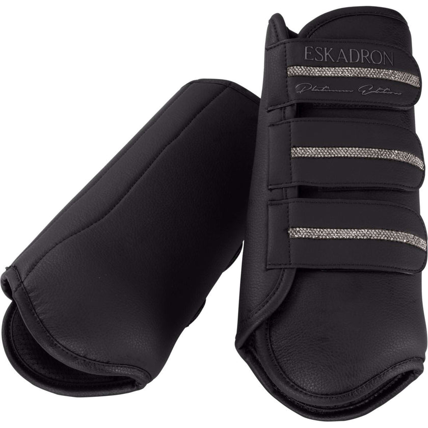 Eskadron Gamaschen Platinum '26 Allround Faux Leather Hind Schwarz