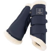 Eskadron Dressage Boots Heritage Faux Leather Faux Fur Navy
