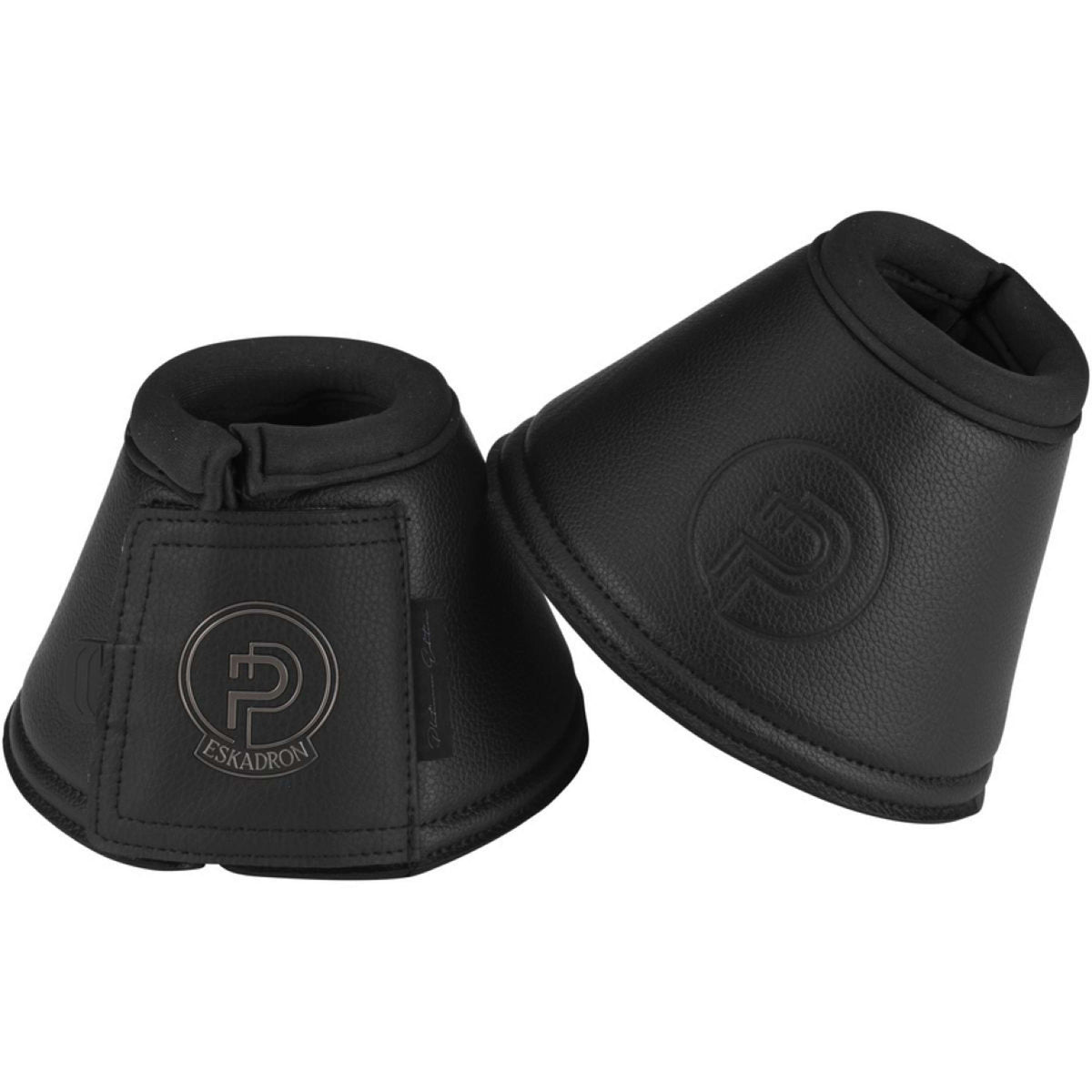 Eskadron Hufglocken Faux Leather Platinum '25 Schwarz