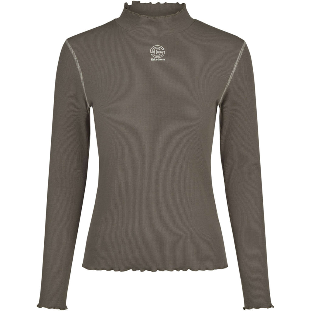 Eskadron Shirt Dynamics Turtleneck Rib Powdertaupe