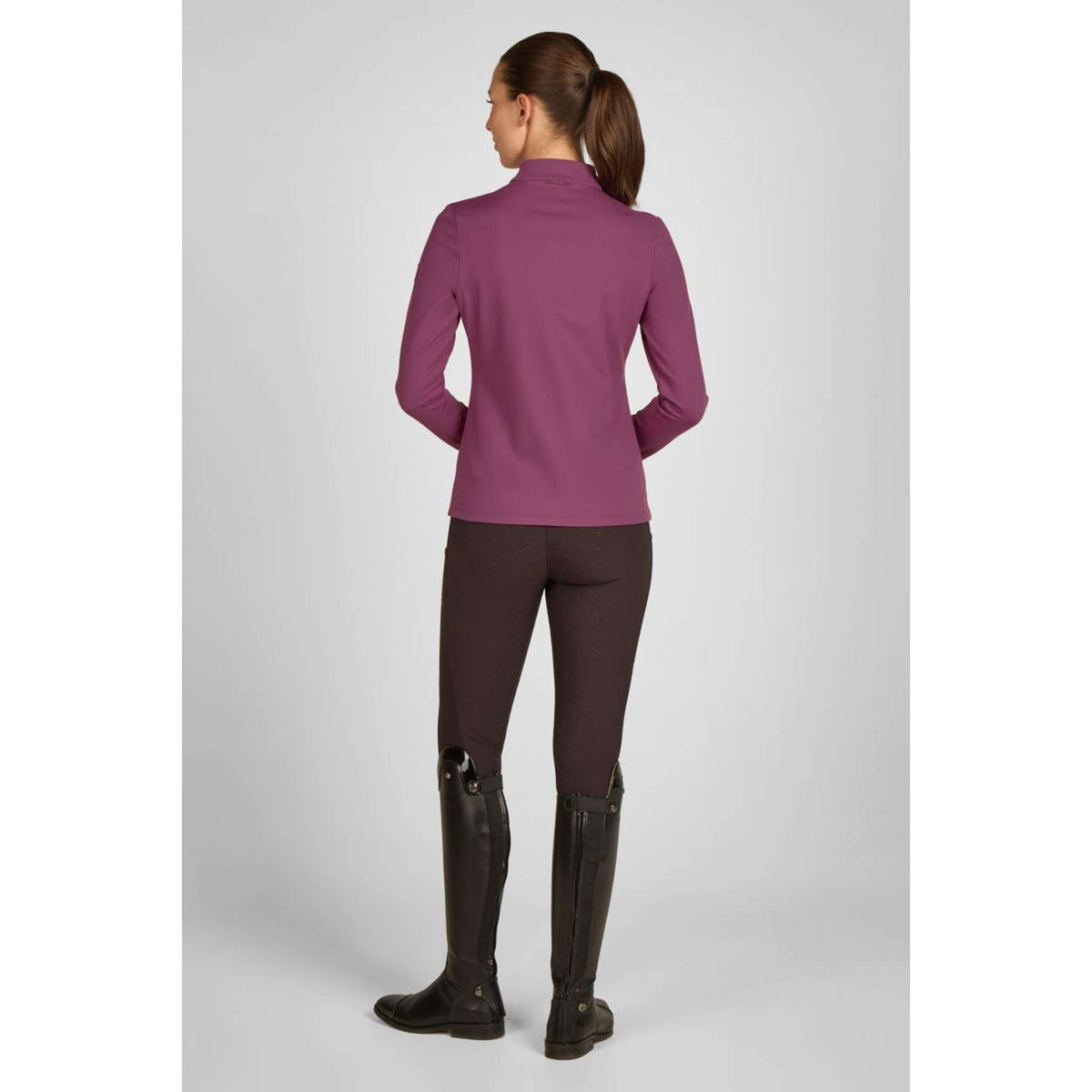 Eskadron Shirt Heritage Half-Zip Wildberry