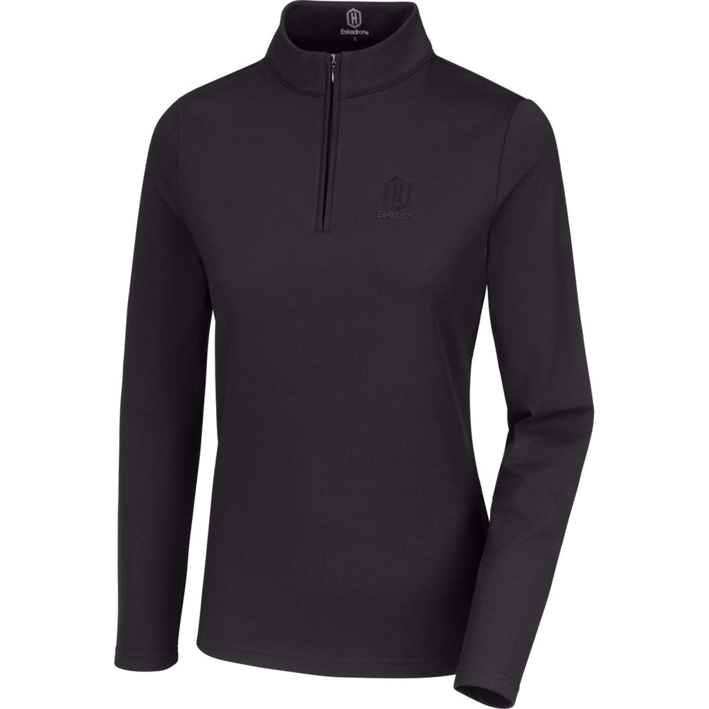 Eskadron Shirt Heritage Half-Zip Schwarz