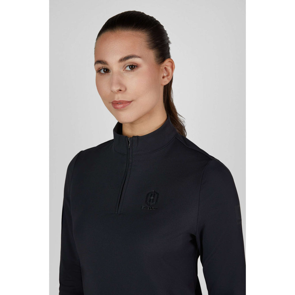 Eskadron Shirt Heritage Half-Zip Schwarz