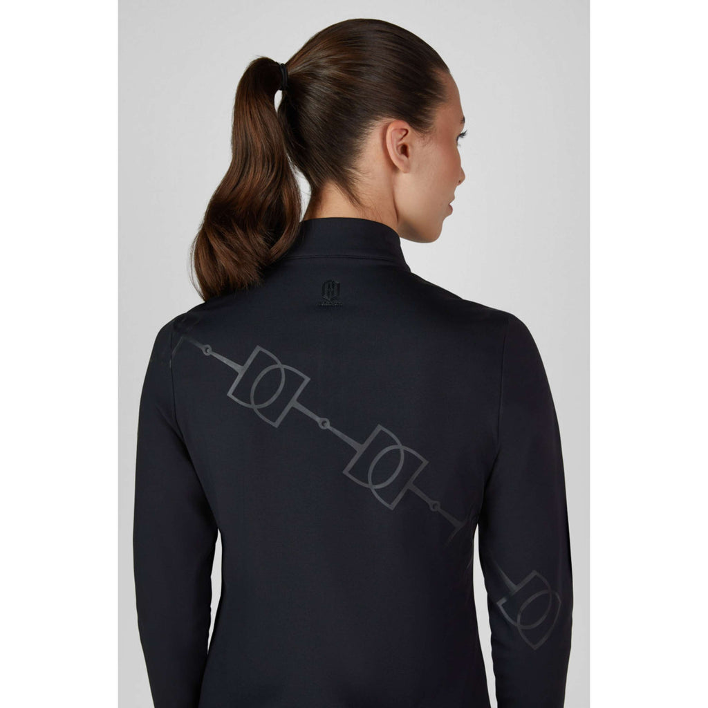 Eskadron Shirt Heritage Half-Zip Schwarz