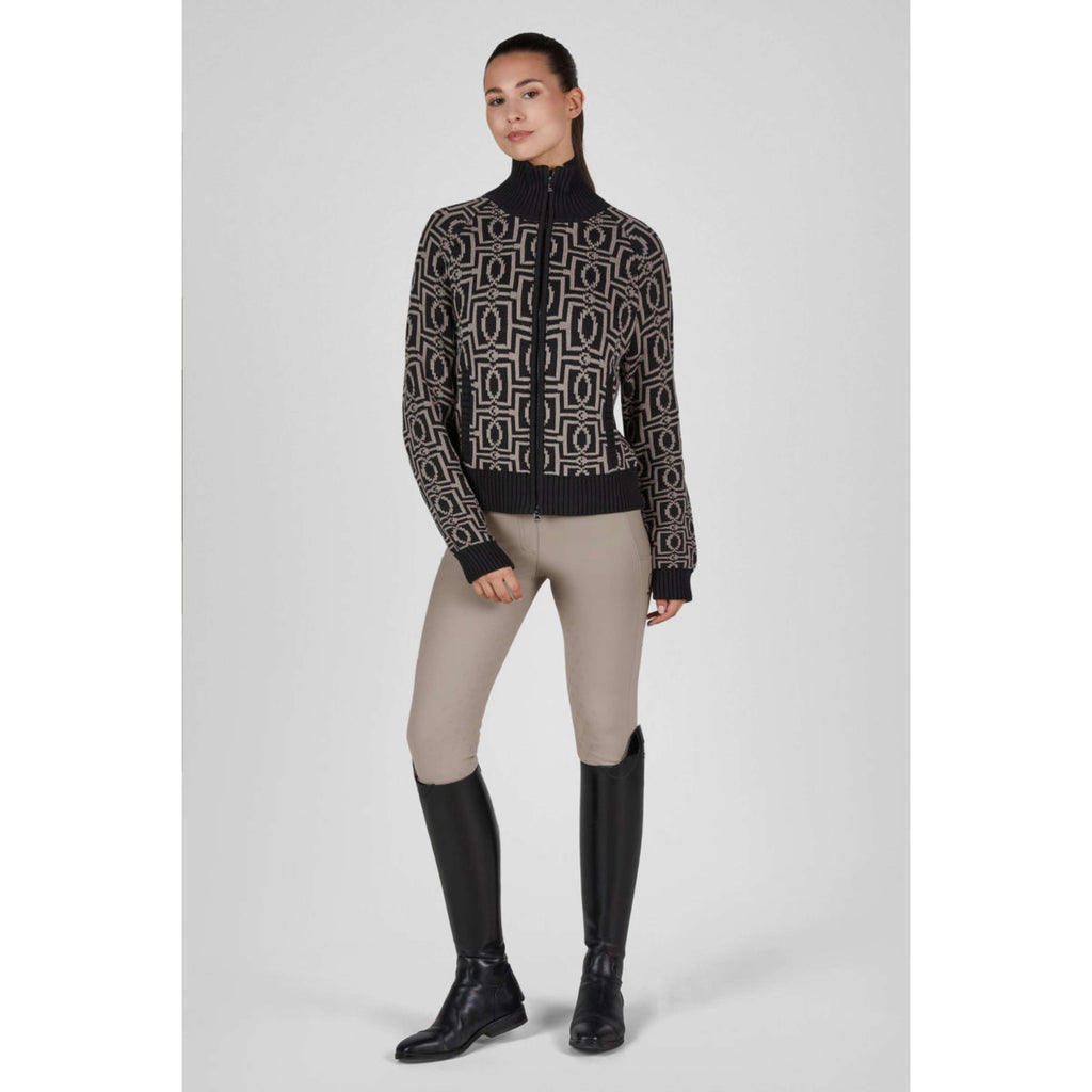 Eskadron Jacke Heritage Knit-Zip Schwarz