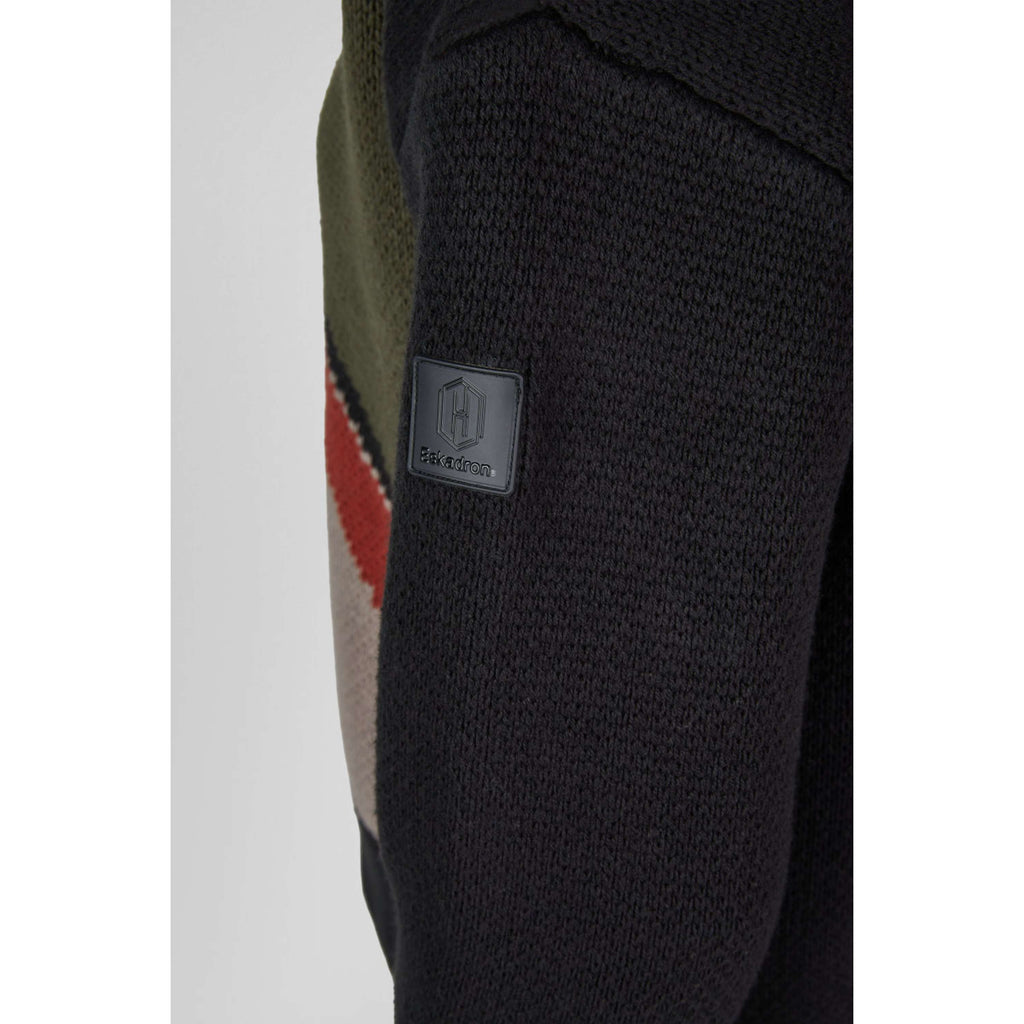Eskadron Pullover Knit Jumper Schwarz