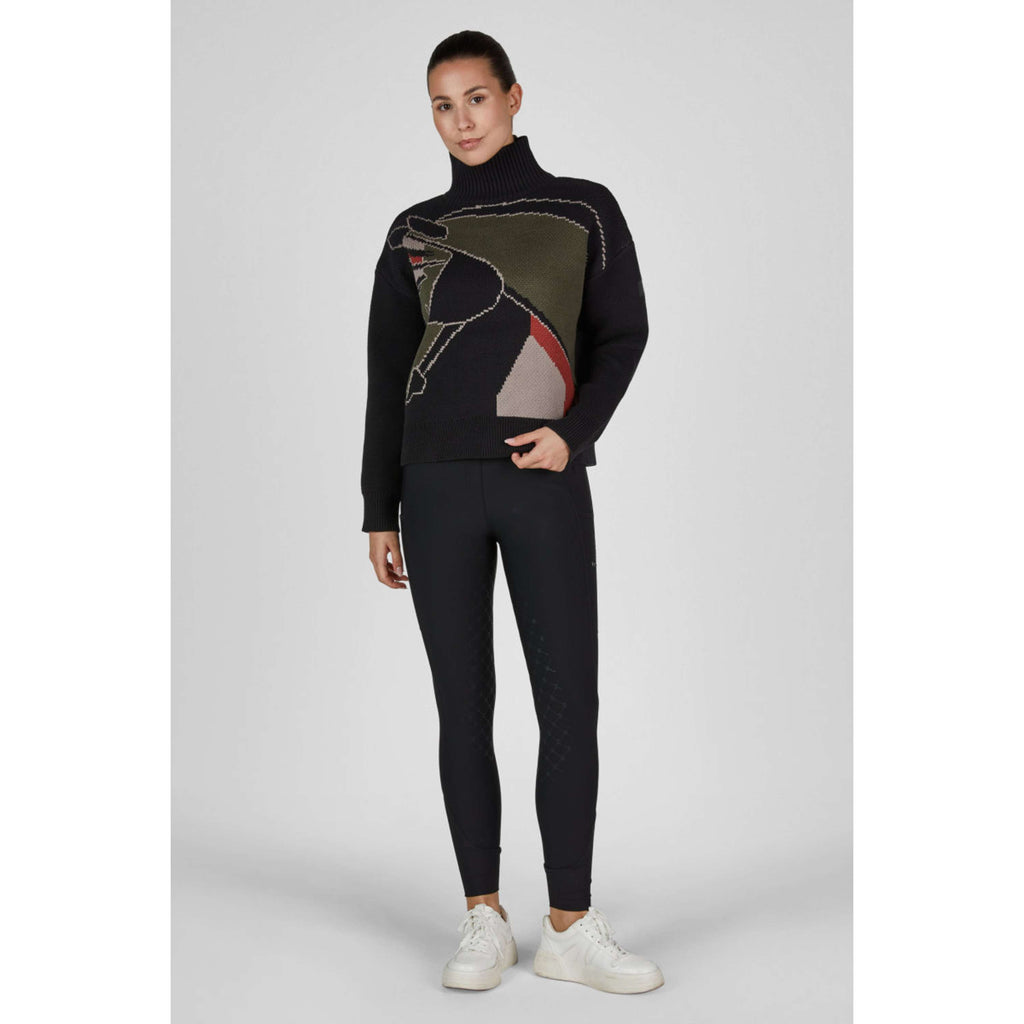 Eskadron Pullover Knit Jumper Schwarz