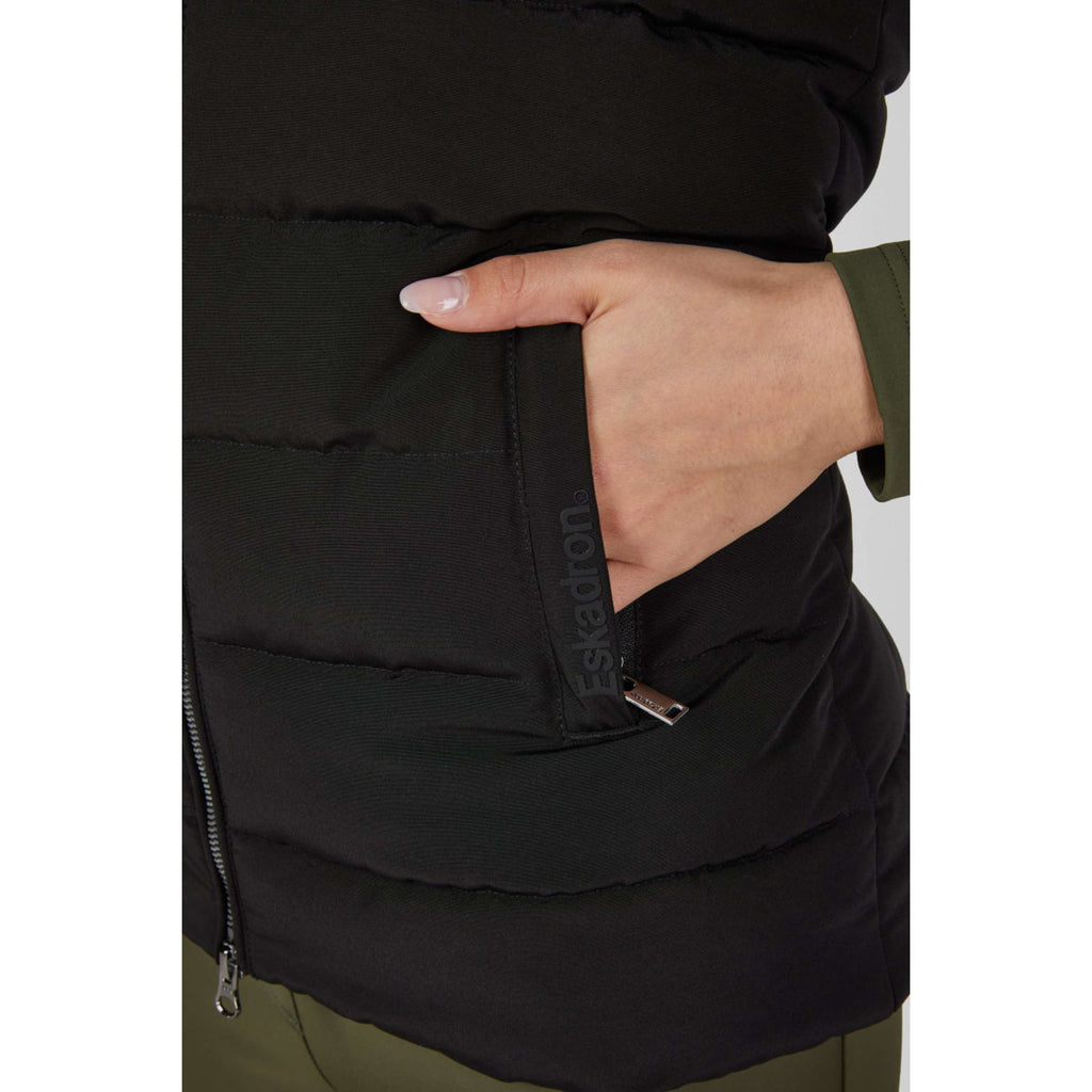 Eskadron Weste Heritage Quilt Waistcoat Schwarz