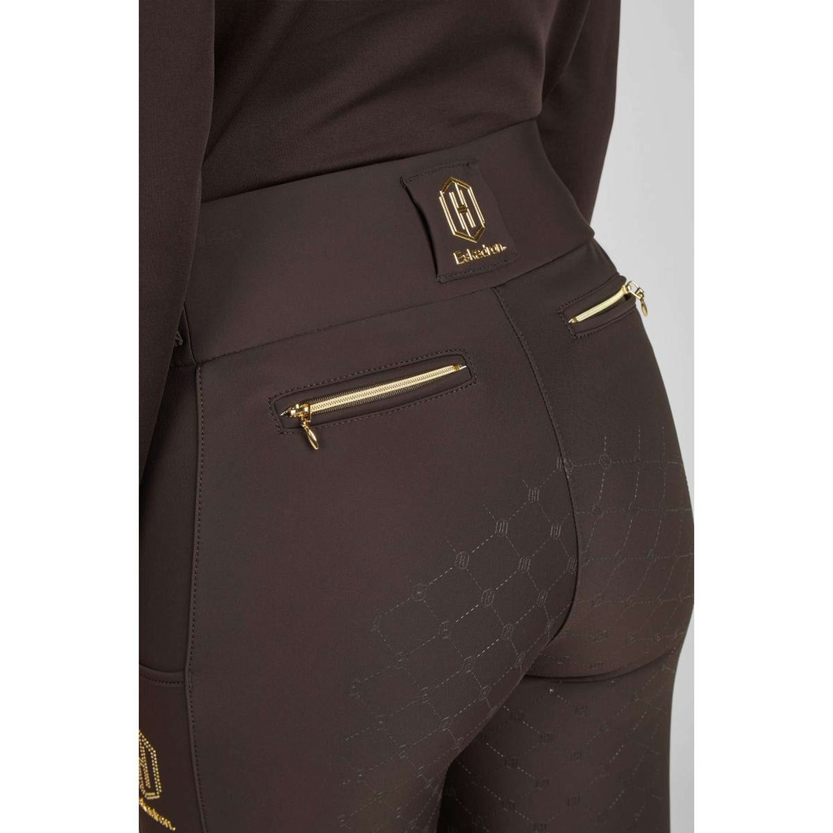 Eskadron Reitleggings Heritage Pro Full Grip Black Truffle