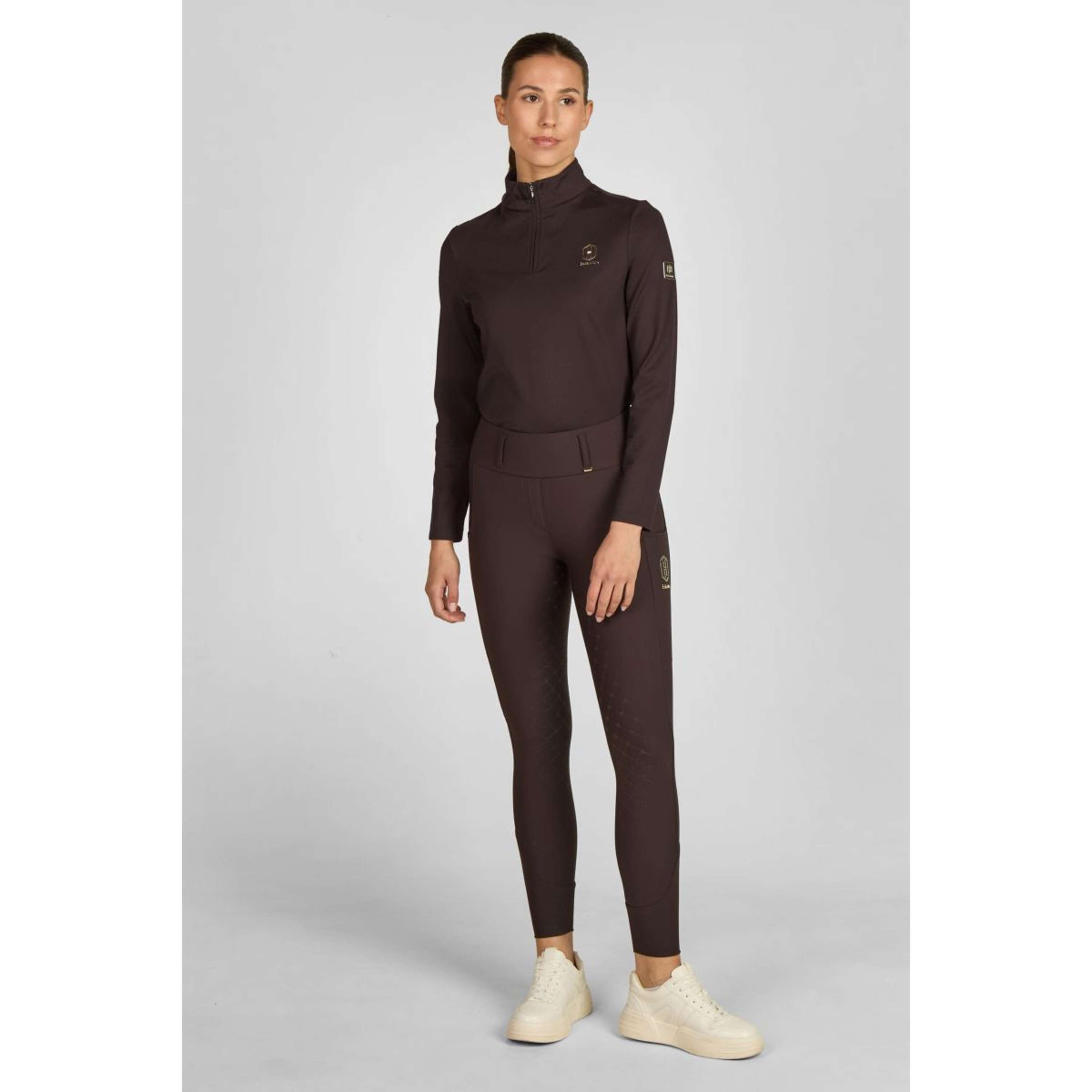 Eskadron Reitleggings Heritage Pro Full Grip Black Truffle