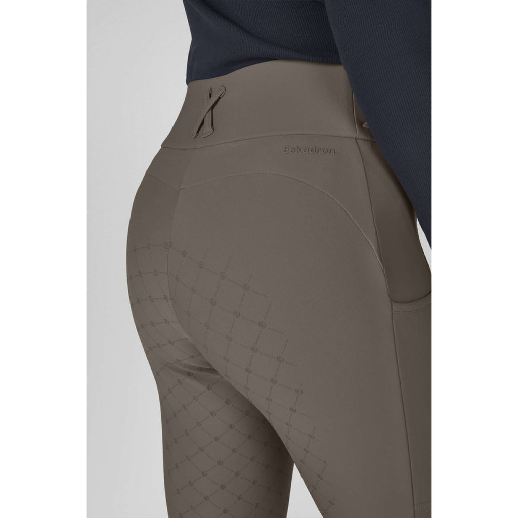 Eskadron Reitleggings Dynamics Cosy Full Grip Powdertaupe
