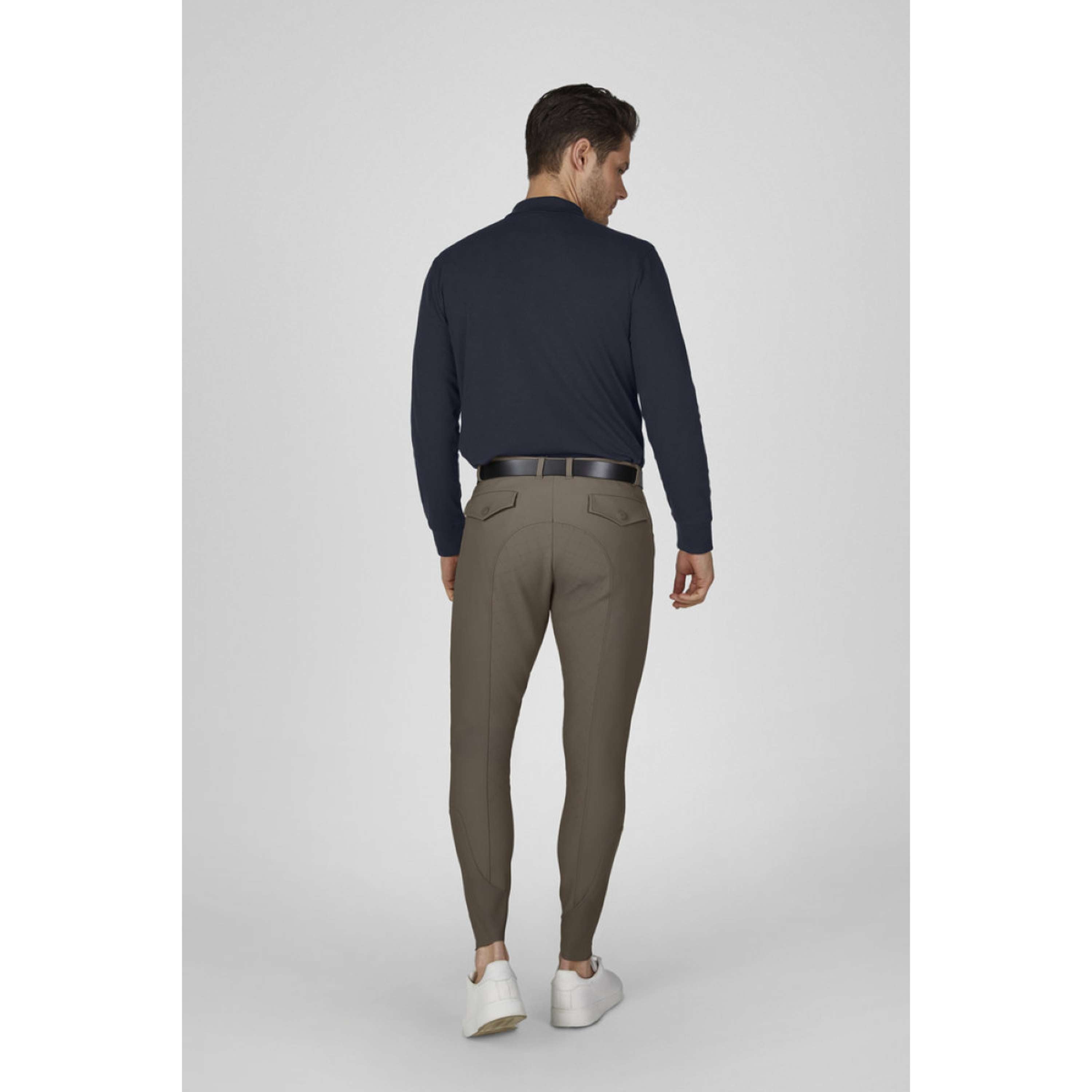 Eskadron Reithose Dynamics Full Grip Herren Powdertaupe