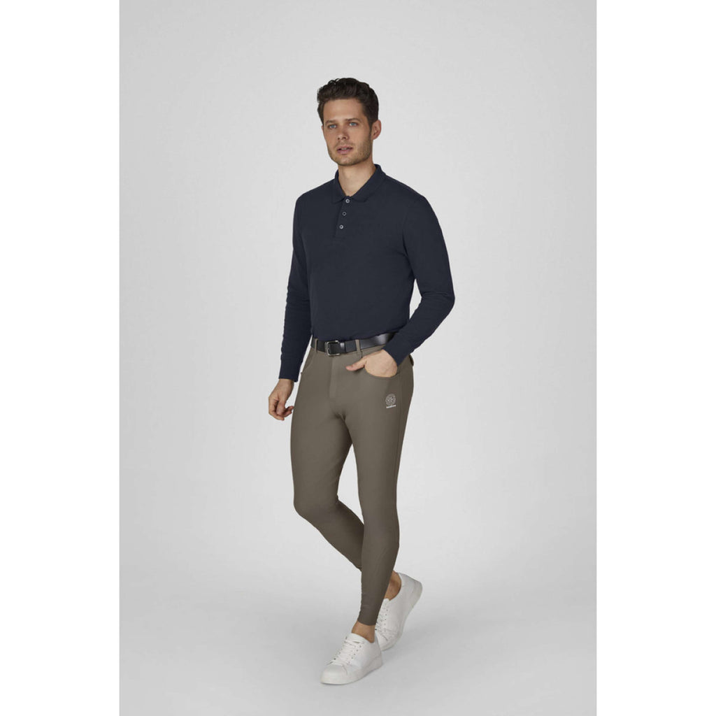 Eskadron Reithose Dynamics Full Grip Herren Powdertaupe
