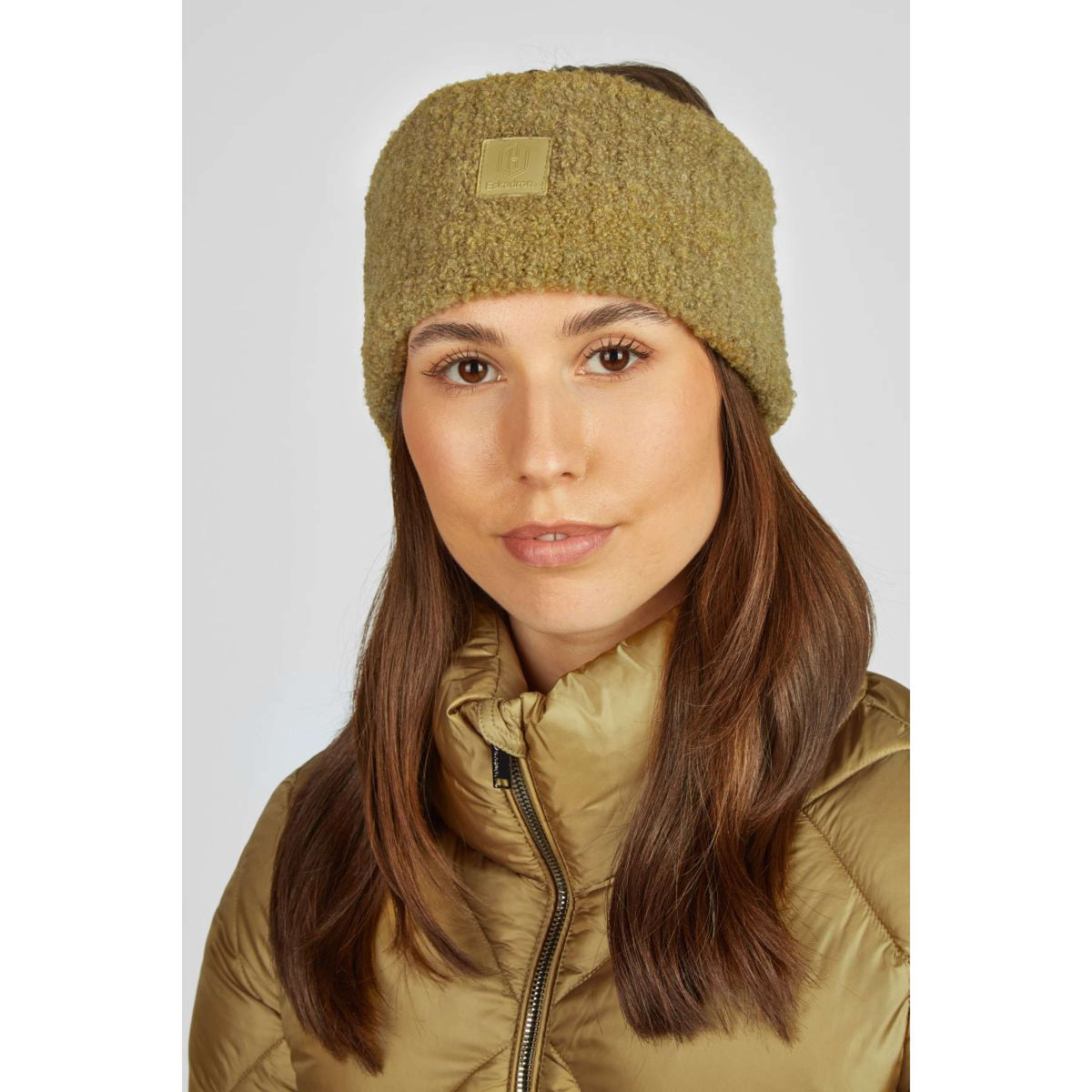 Eskadron Stirnband Heritage Bouclé Cardamom