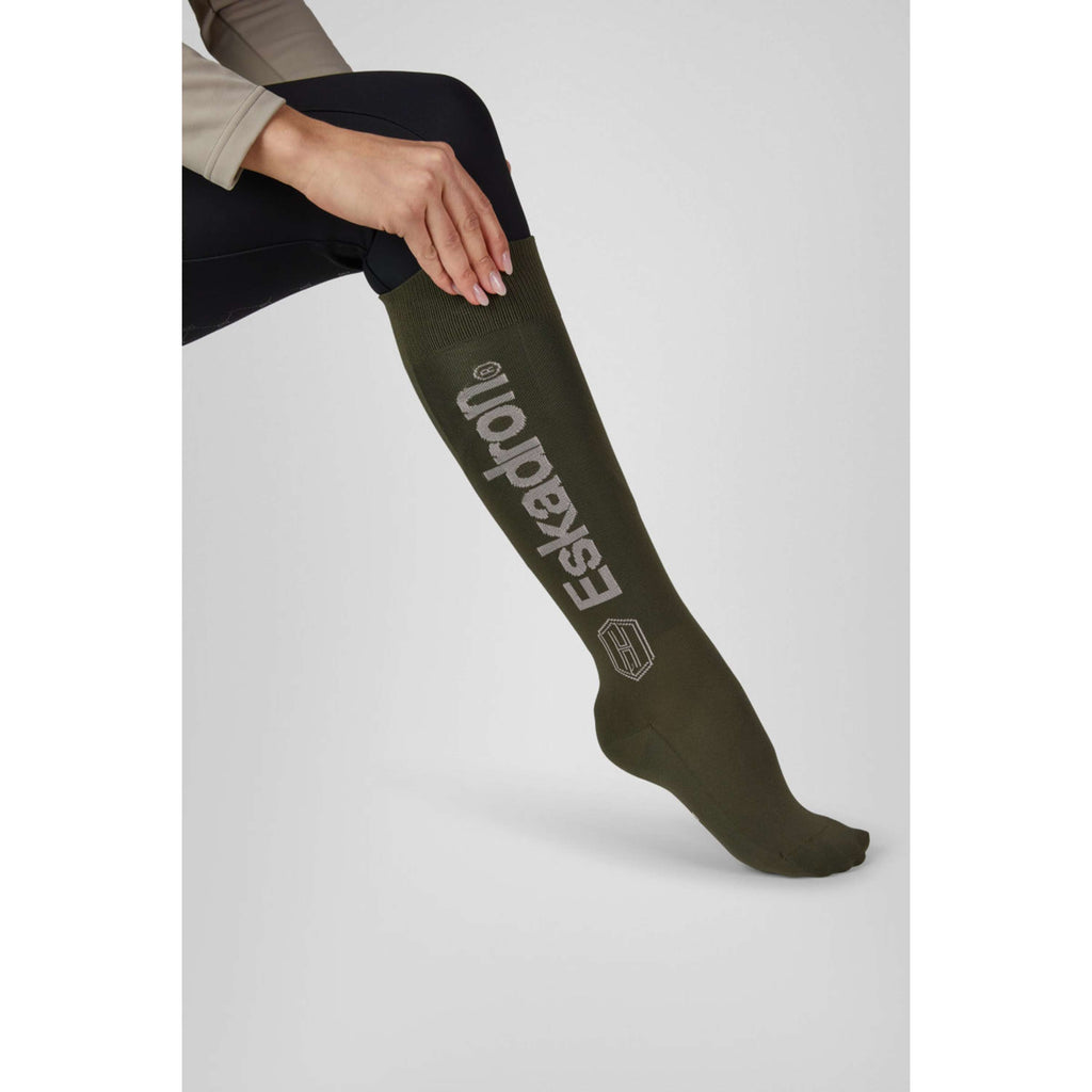 Eskadron Reitsocken Heritage Deep Moss