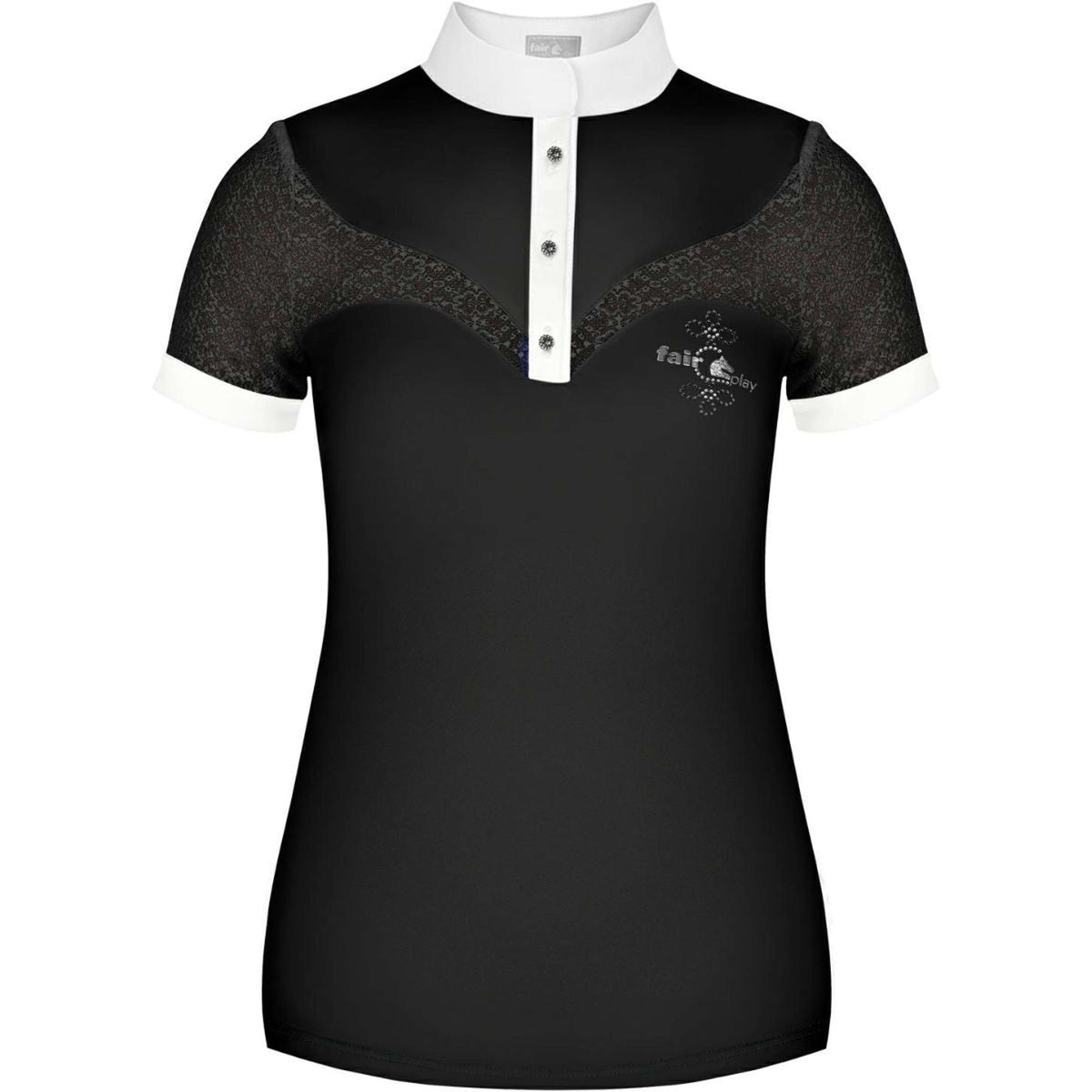 Fair Play Turniershirt Rozzie Schwarz