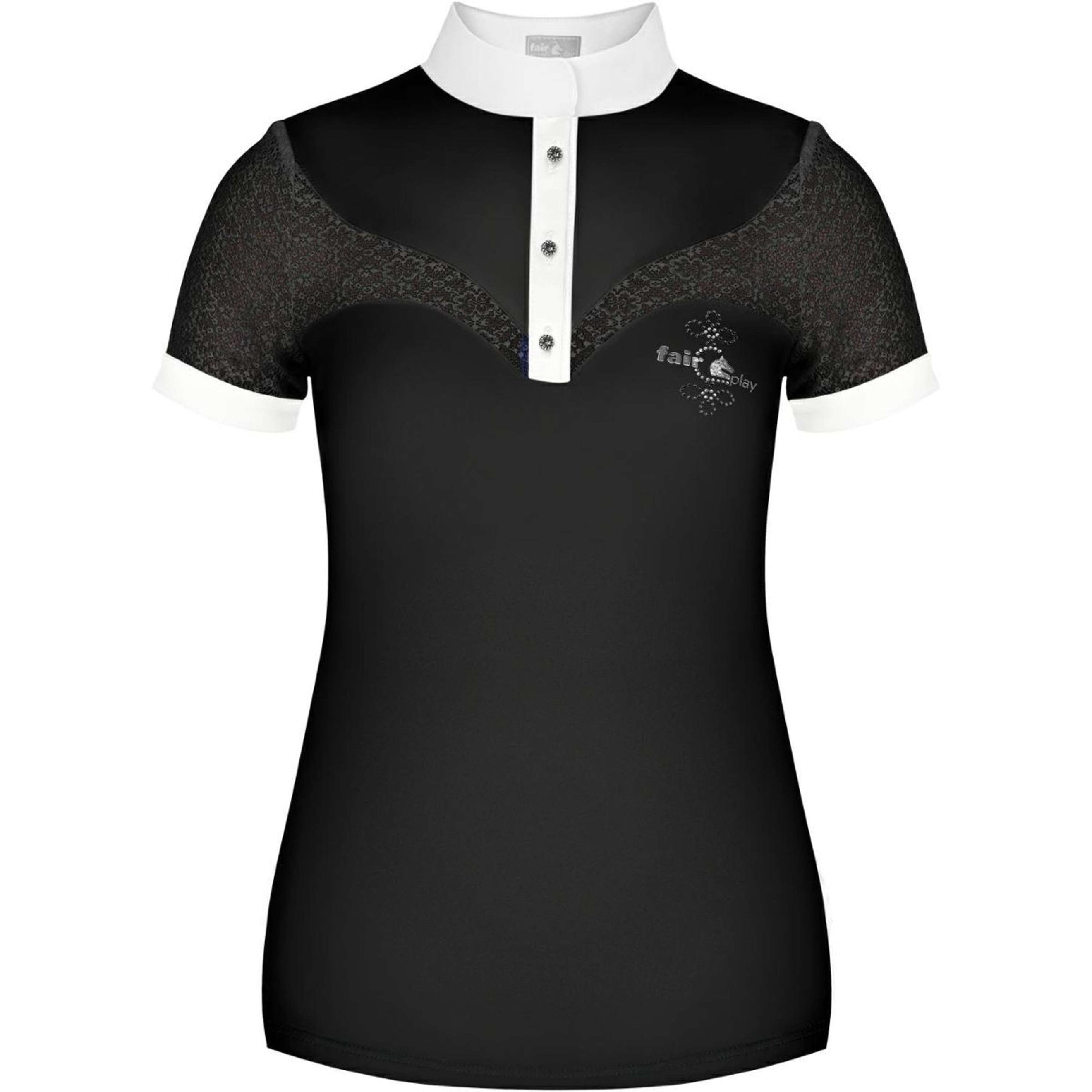 Fair Play Turniershirt Rozzie Schwarz