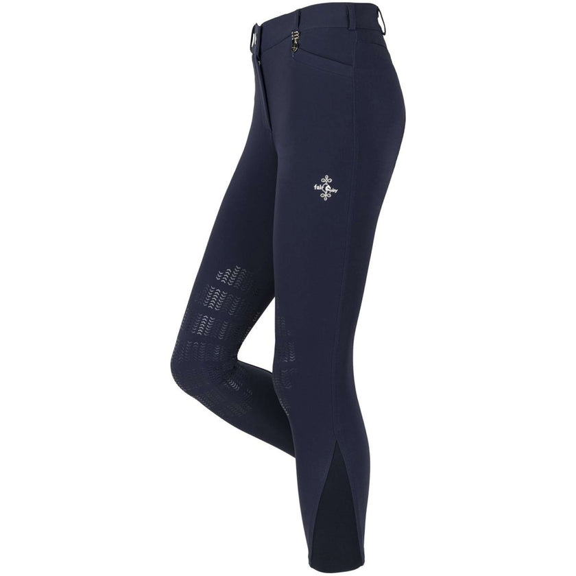 Fair Play Reithose Johanna Knie Grip Navy