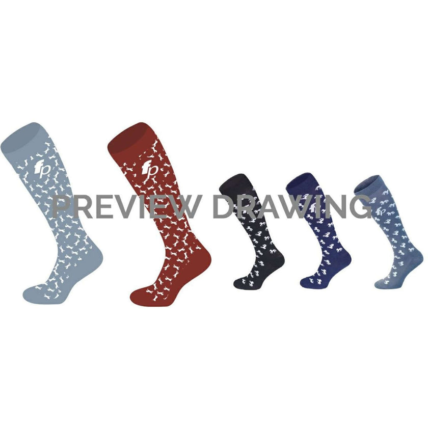 Fair Play Socken Multihorses 2.0 Navy