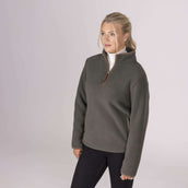 Aubrion by Shires Pullover Original Fleece Grün