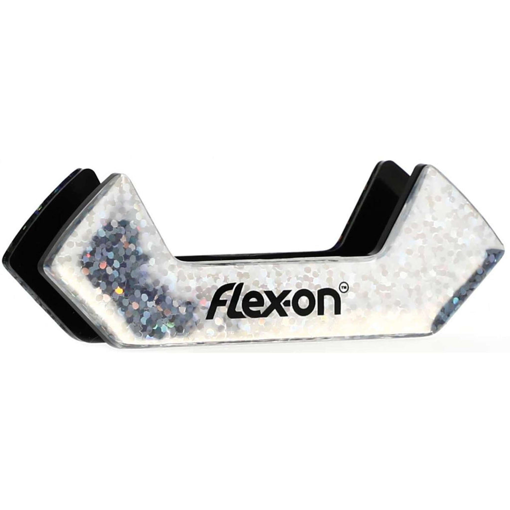 Flex-On Aufkleber Safe-on Silber Glitzern