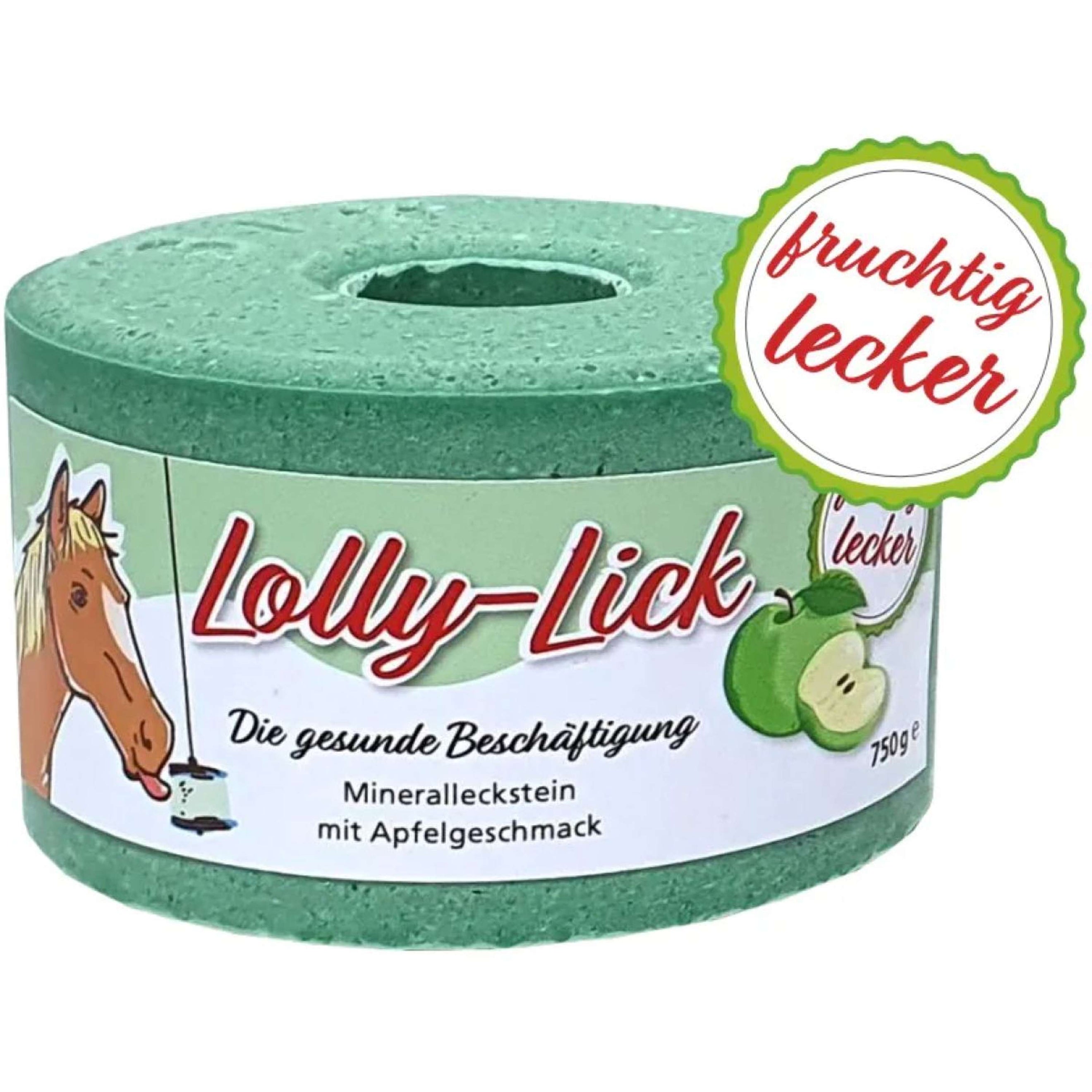 Animalixs Leckstein LollyLick Apfel Animalixs Leckstein LollyLick Apfel