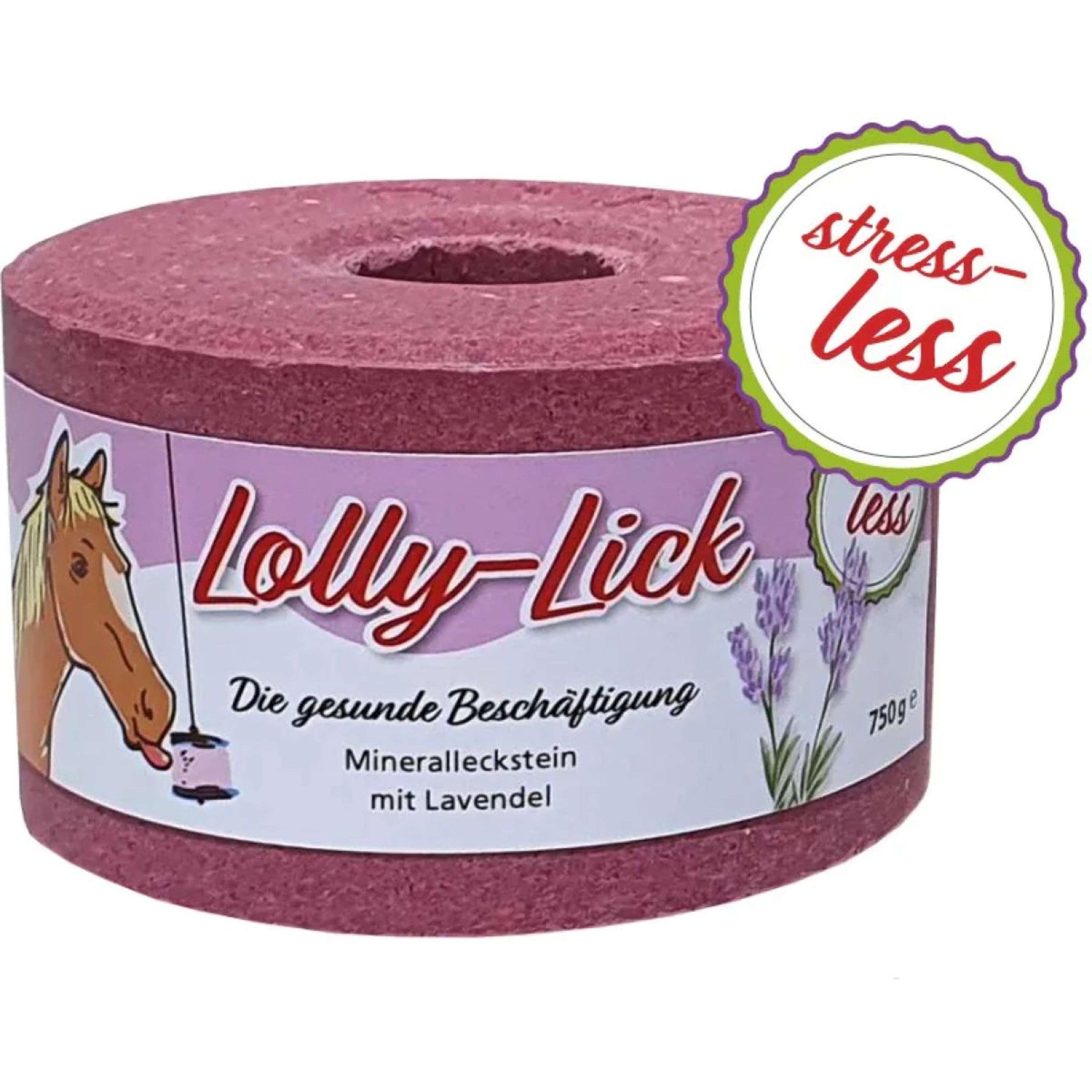 Animalixs Leckstein LollyLick Stressless Lavendel
