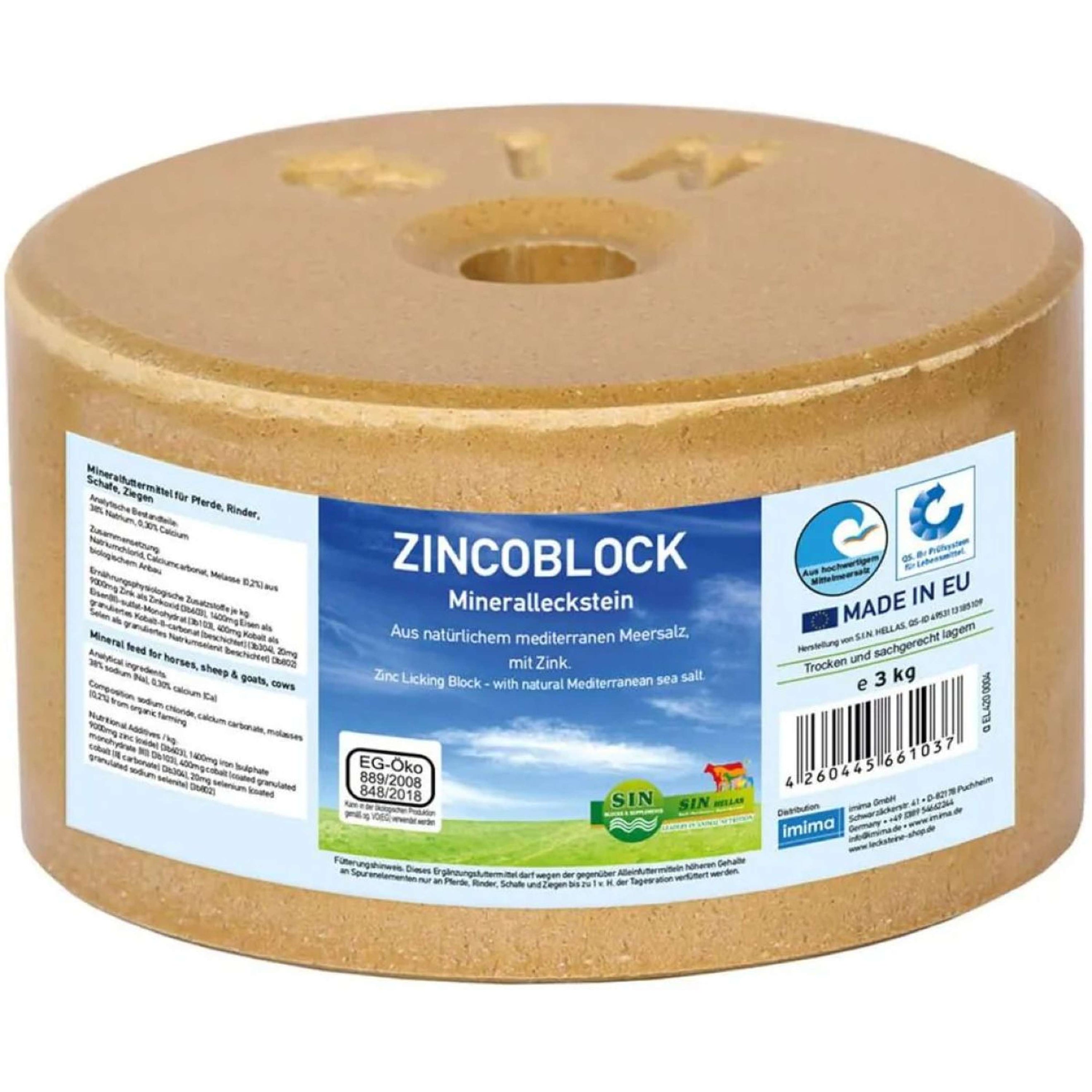 Animalixs Leckstein Zincoblock Animalixs Leckstein Zincoblock