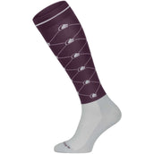 Fair Play Socken Logo 2.0 Royal Berry/Grau