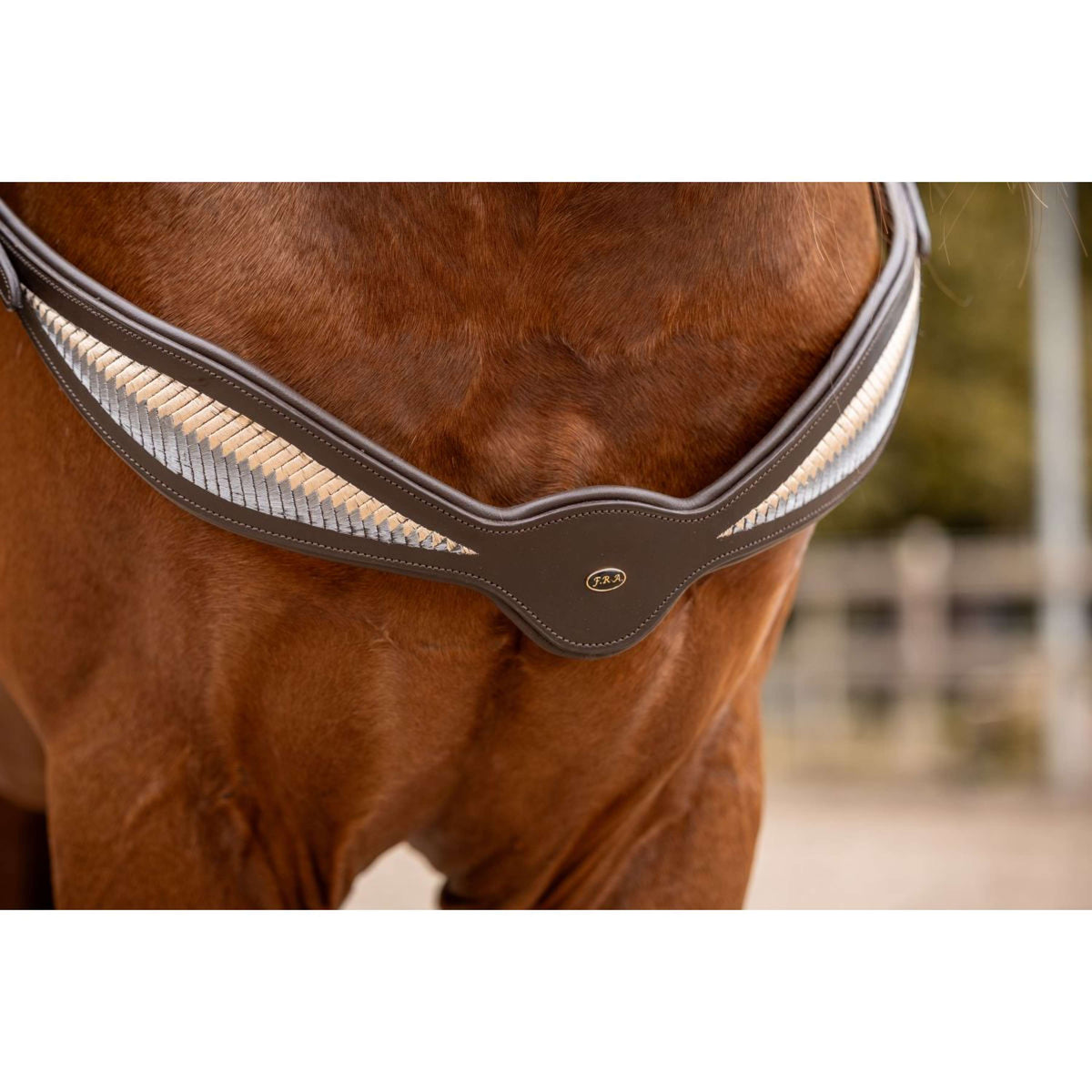 F.R.A. Gleichgewichtszügel Whisper Braun