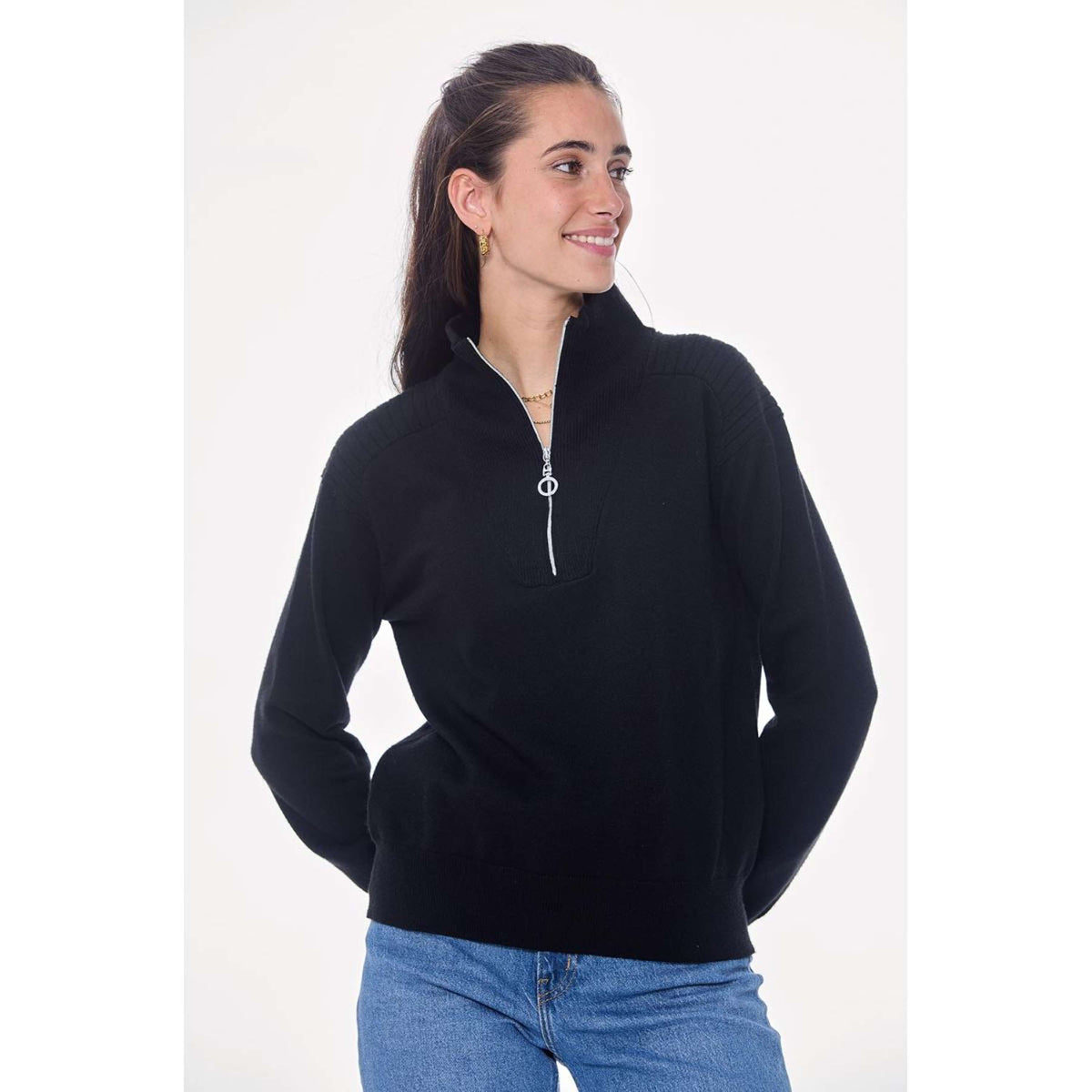 Harcour Pullover Pachana Damen Schwarz