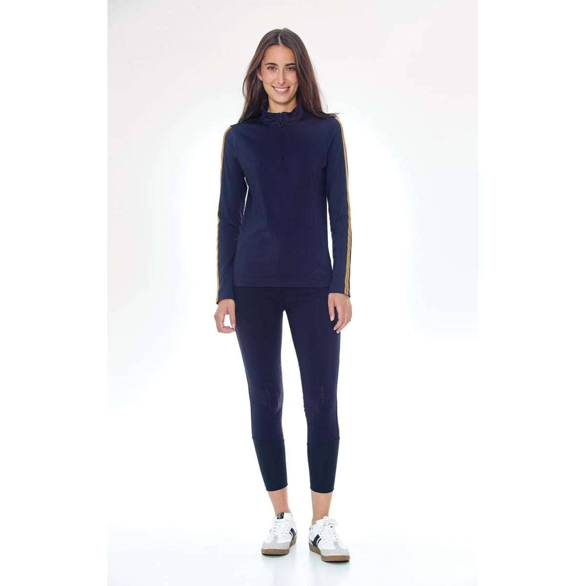 Harcour Polo Pistach Damen Navy