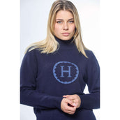 Harcour Pullover Plaza Damen Navy