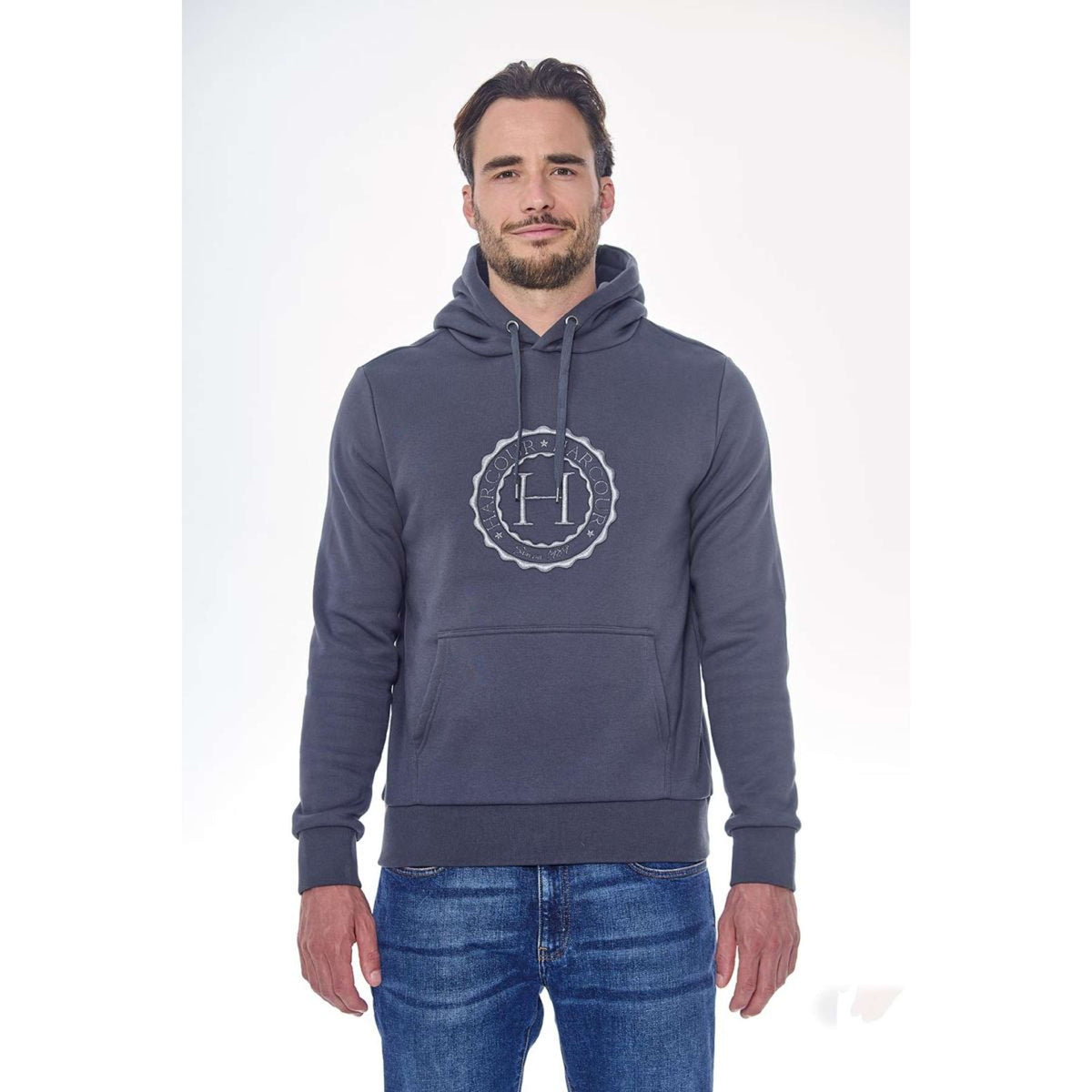 Harcour Hoodie Samy Unisex Dunkelgrau