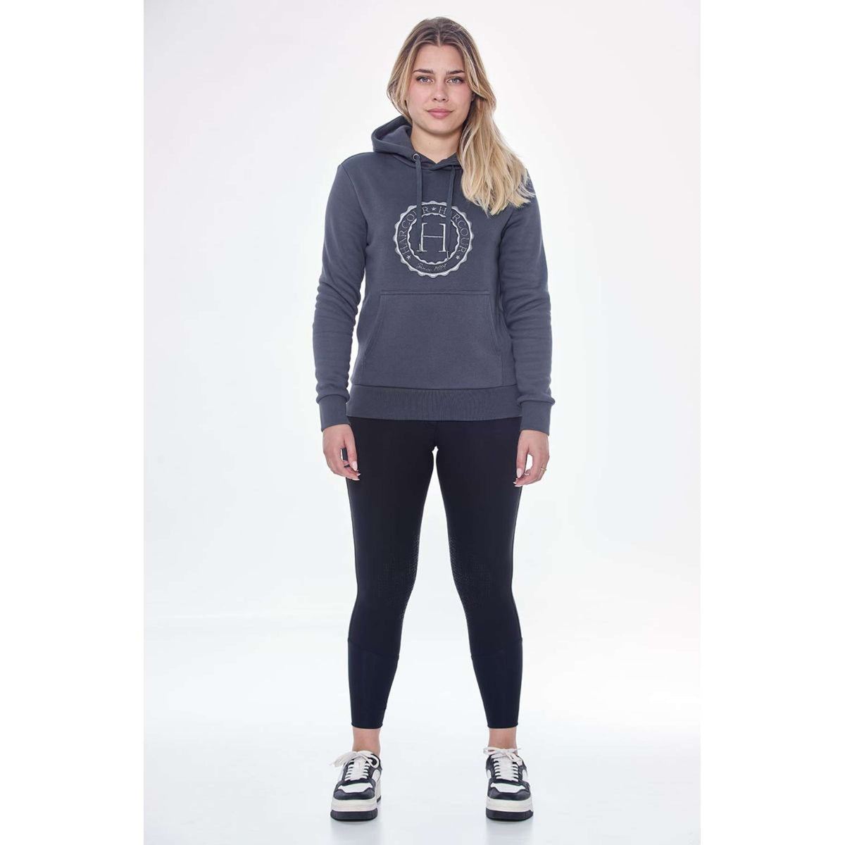 Harcour Hoodie Samy Unisex Dunkelgrau