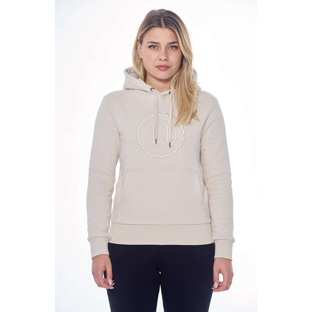 Harcour Hoodie Samy Unisex elfenbeinfarben