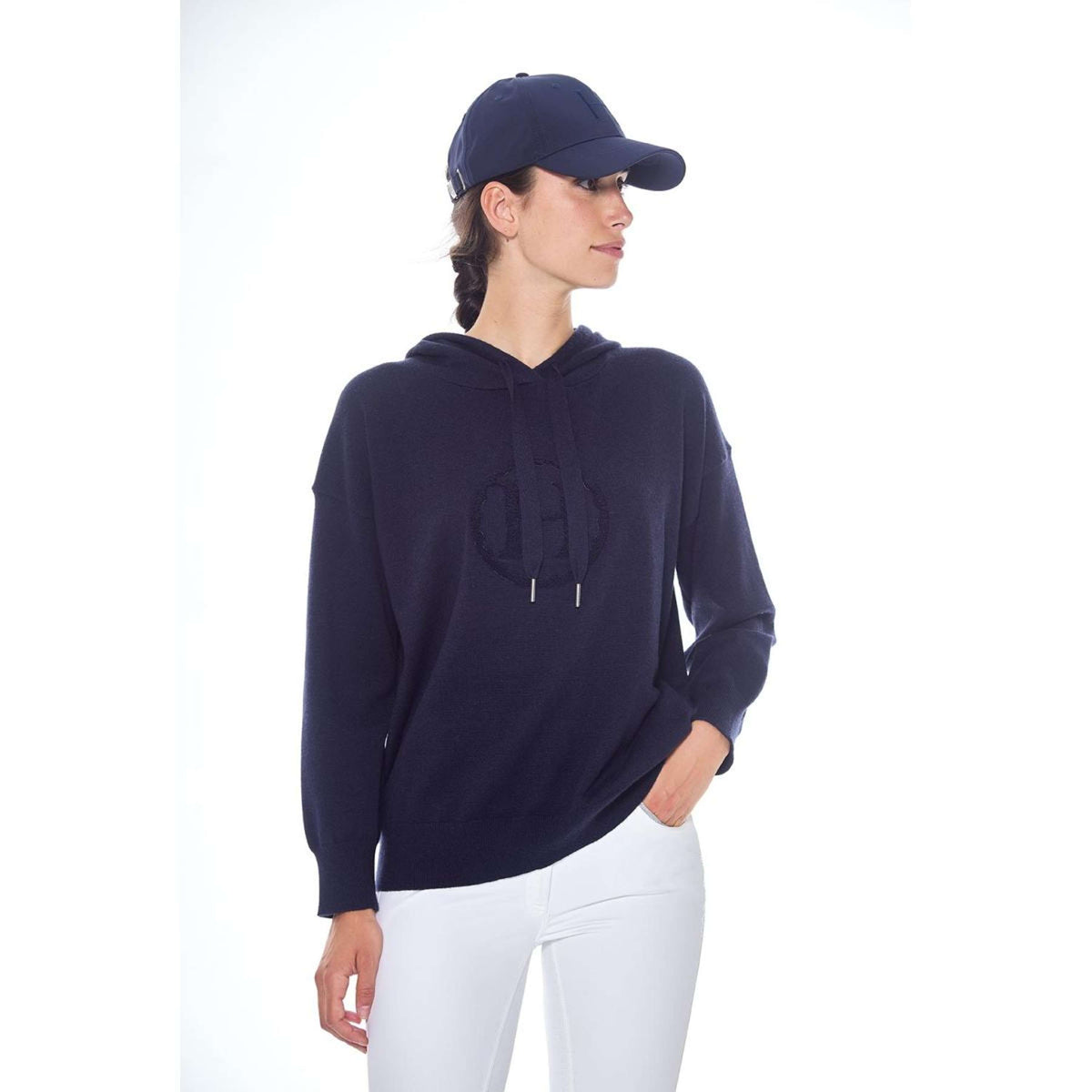 Harcour Hoodie Santa Damen Navy