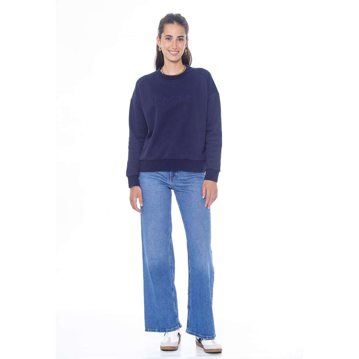 Harcour Pullover Sirius Damen Navy