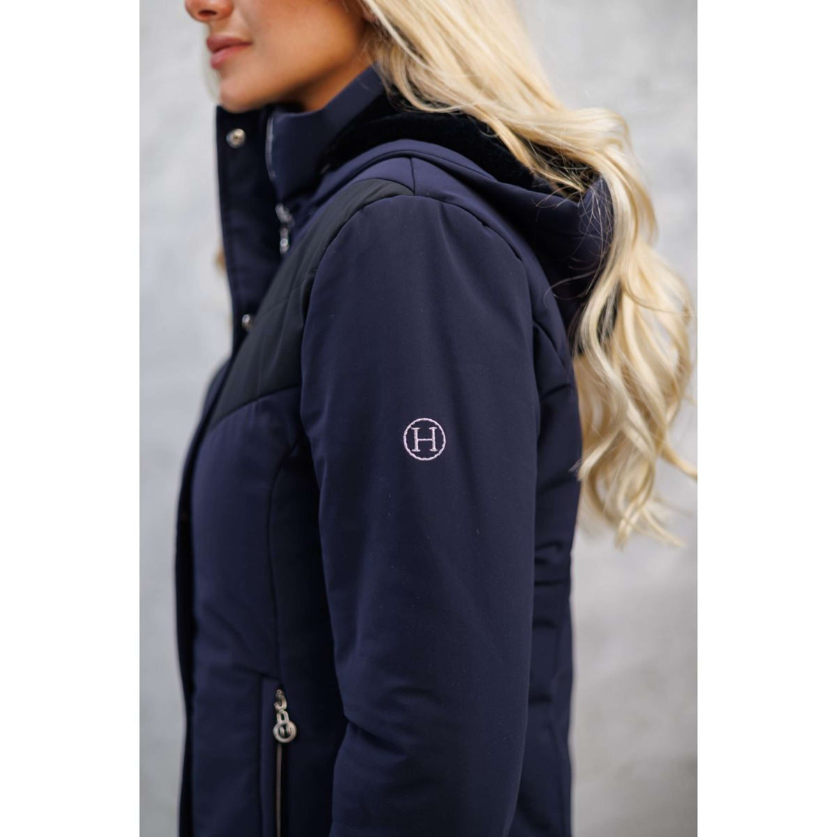 Harcour Parka Jarnac Damen Navy