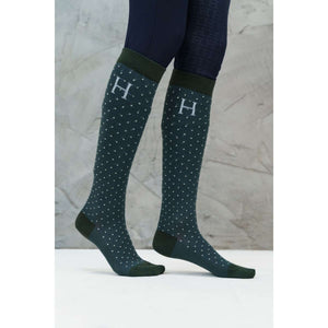 Harcour Socken Sirene Khaki/Navy/Robinrot