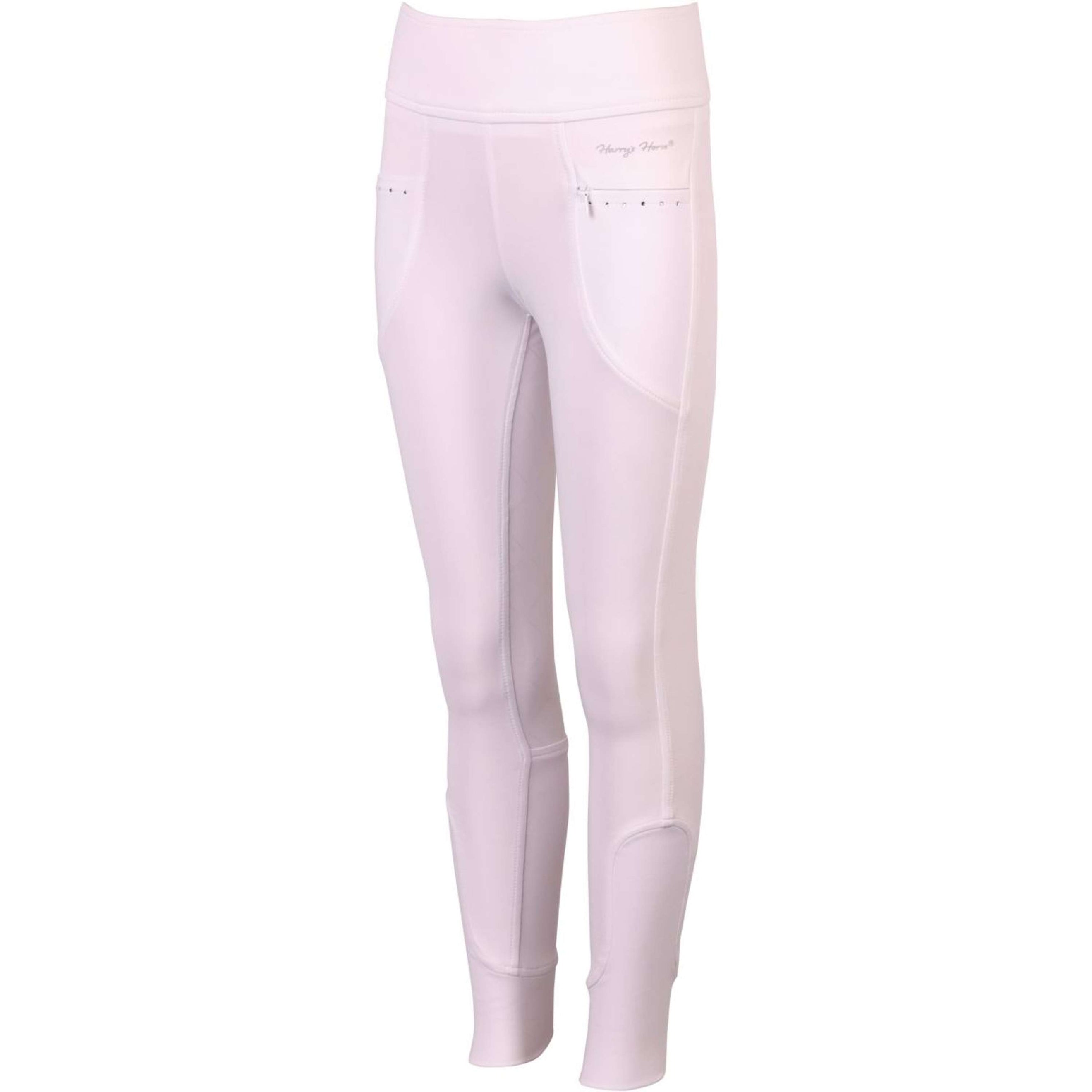 Harry's Horse Reitleggings Equitights Rookie Full Grip Weiß