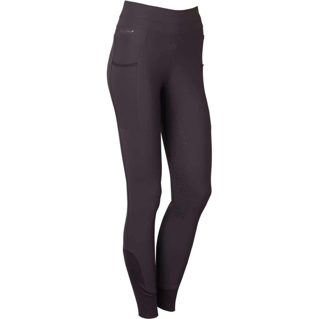 Harry's Horse Reitleggings Denici Cavalli Shadow Full Grip Schwarz/Sand