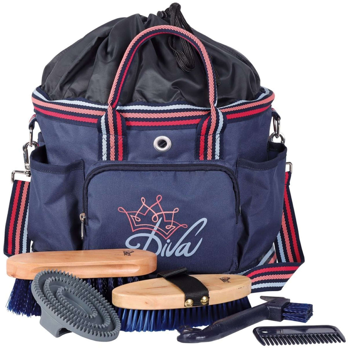 Harry's Horse Putztasche Diva Stella Gefüllt Navy